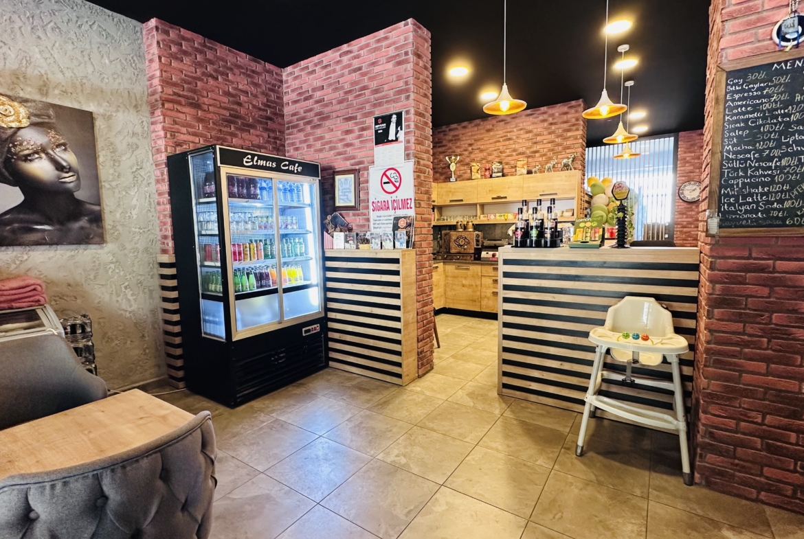 BALKAN MAHALLESİNDE DEVREN KİRALIK KURULU DÜZEN KAFE/PASTANE