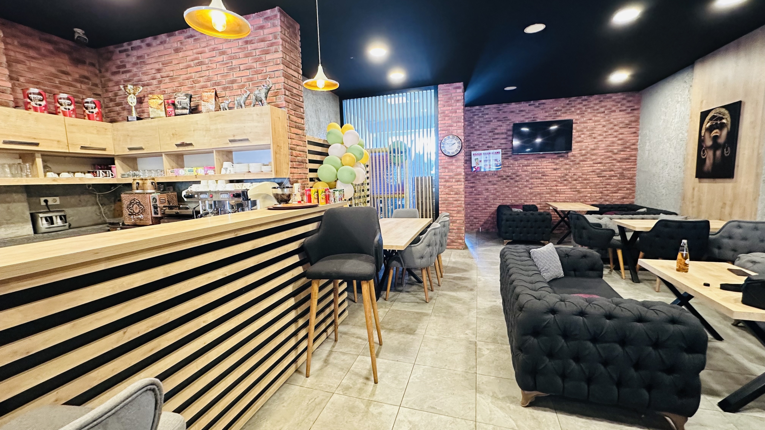 BALKAN MAHALLESİNDE DEVREN KİRALIK KURULU DÜZEN KAFE/PASTANE