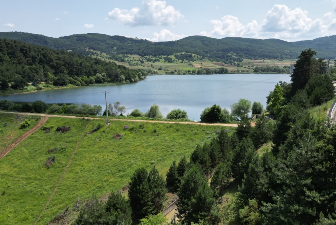 Dağyenice’de Eşsiz Proje: Göl Manzaralı Tarla ve Ahşap Ev